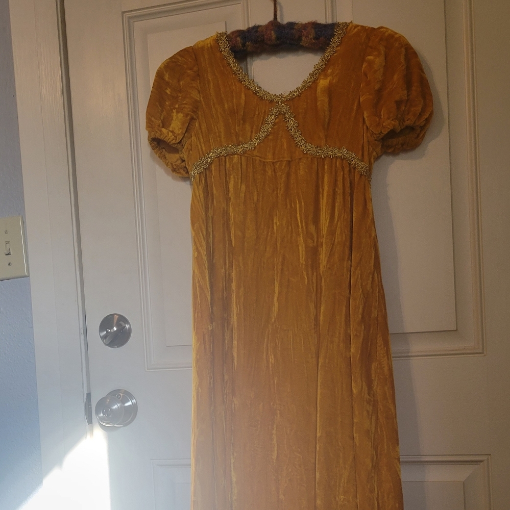 Vintage Brigerton style dress